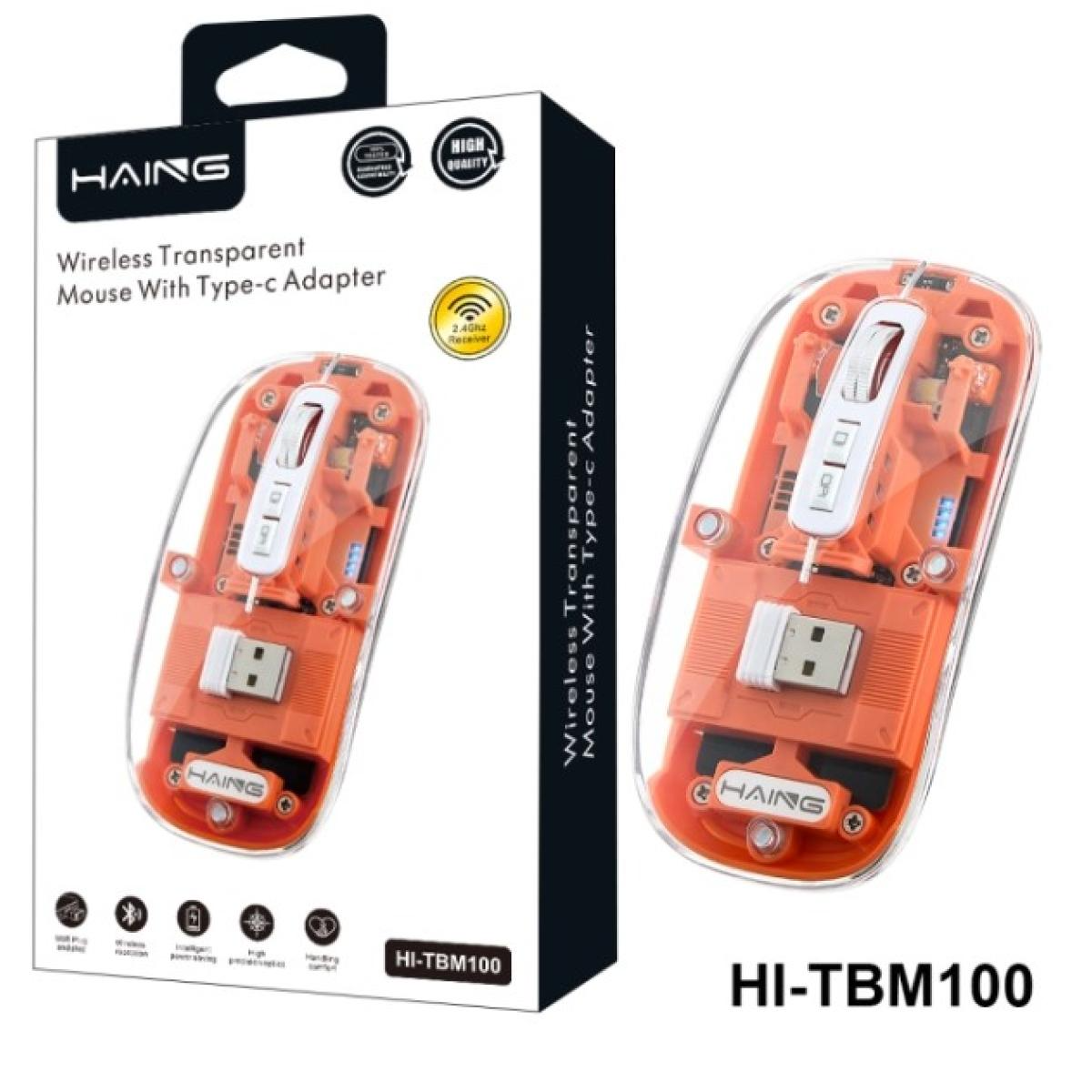 HAING HI-TBM100 Bluetooth & Wireless 2.4G Mouse HAING HI-TBM100 Bluetooth & Wireless 2.4G Mouse